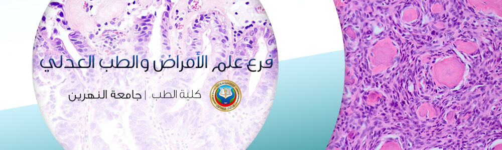 فرع علم الأمراض والطب العدلي