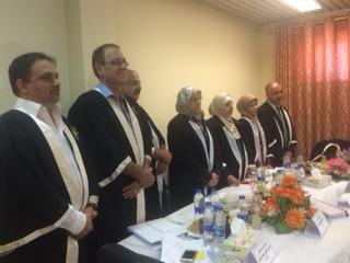 تم مناقشة طالبة الدكتوراه بسمة ابراهيم حسين في فرع الكيمياء والكيمياء الحياتية