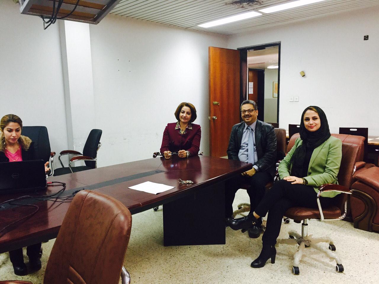 اقرار مشروع بحث طالبة الماجستير علا محمود ابراهيم