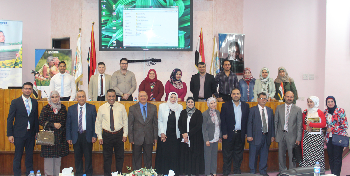 فرع الطب الباطني بالتعاون مع فرع طب الأطفال وفرع الأحياء المجهرية ومركز امراض رزع الكلى ... وحدة الإعلام 