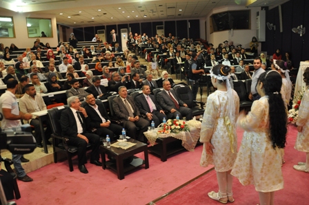 طب النهرين تكرم الخريجين الاوائل من دورة التعايش المحبة