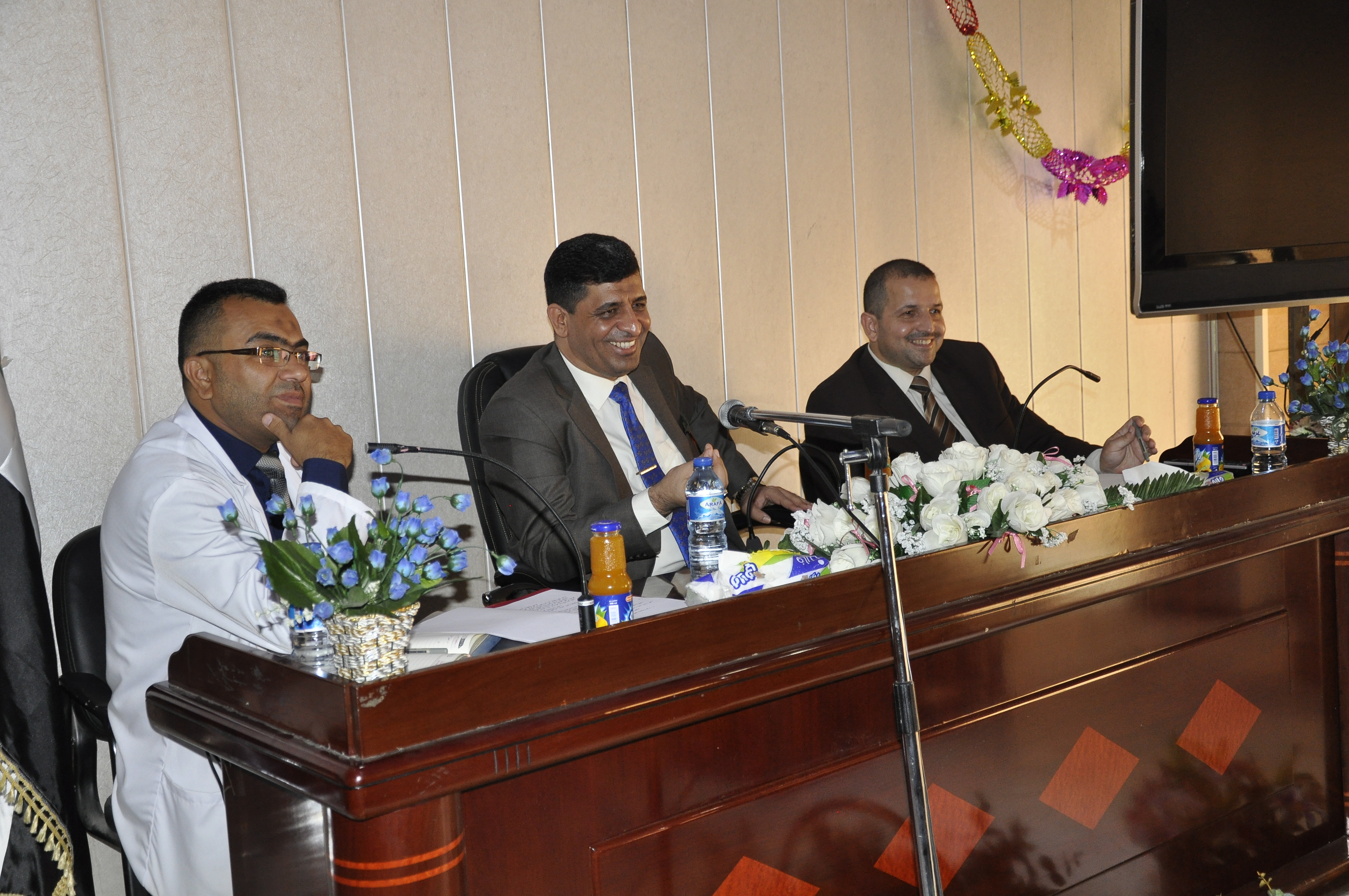 (اجتماع مجلس إدارة مستشفى مدينة الإمامين الكاظمين ( ع ) الطبية )  ... وحدة الاعلام 