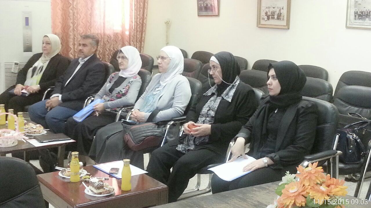 أقرار مشروع بحث طالبة الماجستير نادية سعد علي/ فرع الكيمياء والكيمياء الحياتيه