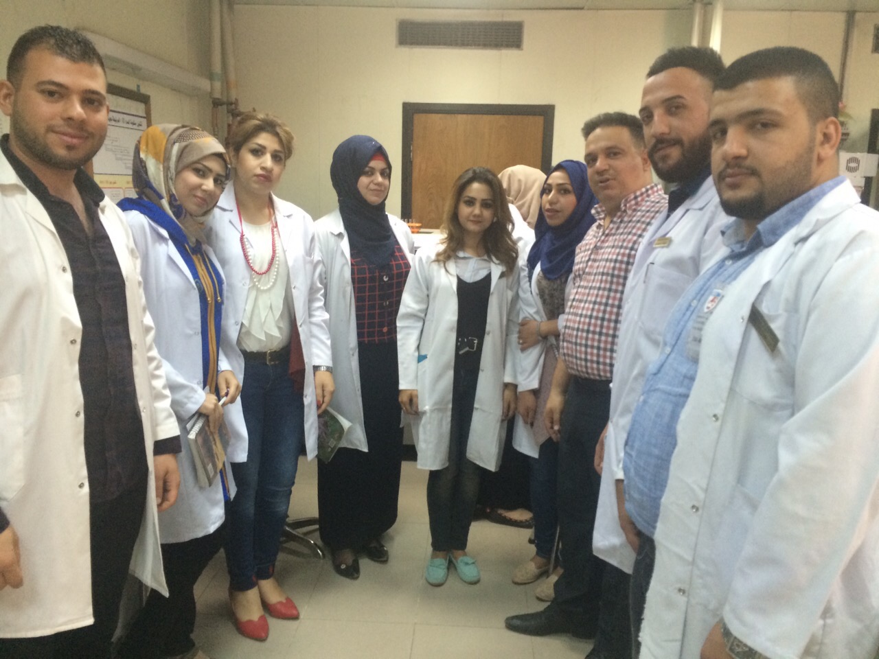 قام فرع الكيمياء والكيمياء الحياتية بتدريب طلاب المرحلة الخامسة-المجموعة التاسعة  في مختبرات مدينة الاماميين الكاظميين عليهما السلام