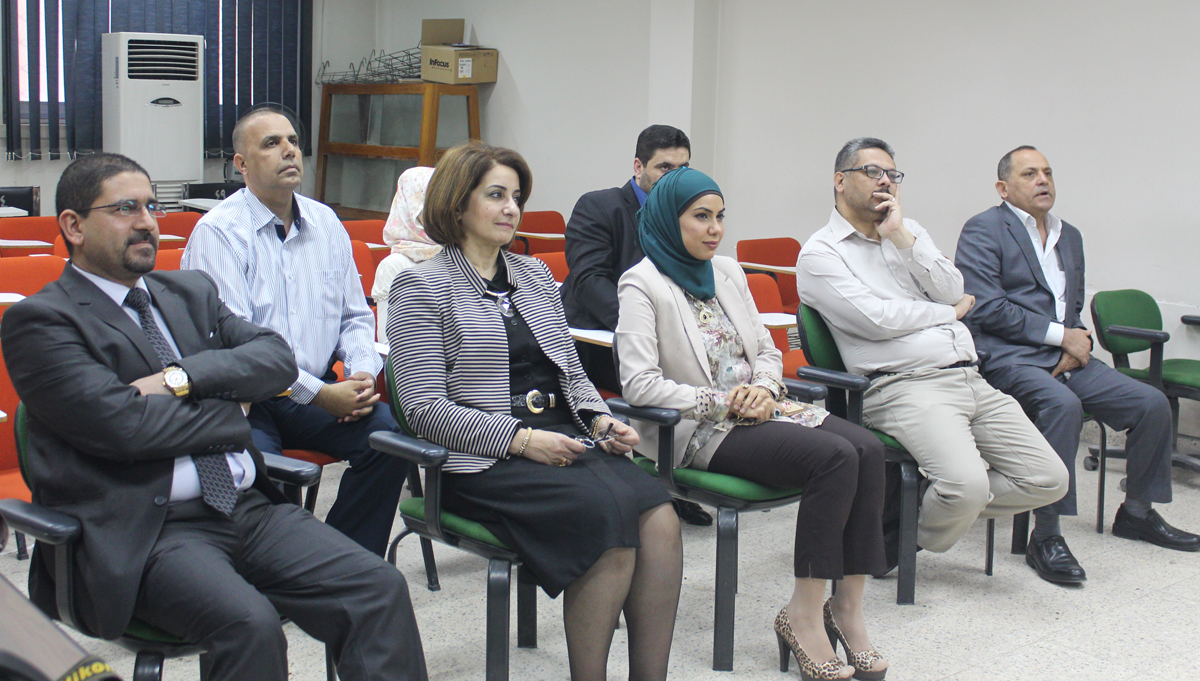 القاء محاضرة علمية عن (السموم العدلية) في فرع امراض الدم / شعبة الطب العدلي ... وحدة الأعلام 