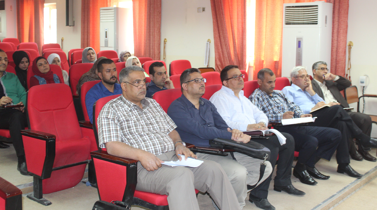 كلية الطب / جامعة النهرين تقييم ورشة عمل حول الأستمارة الألكترونية لتقيم الأداء ... وحدة الاعلام 