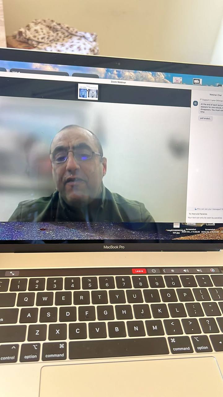 محاضرة علمية  من قبل ( الاستاذ المساعد الدكتور زيد عبد علي )