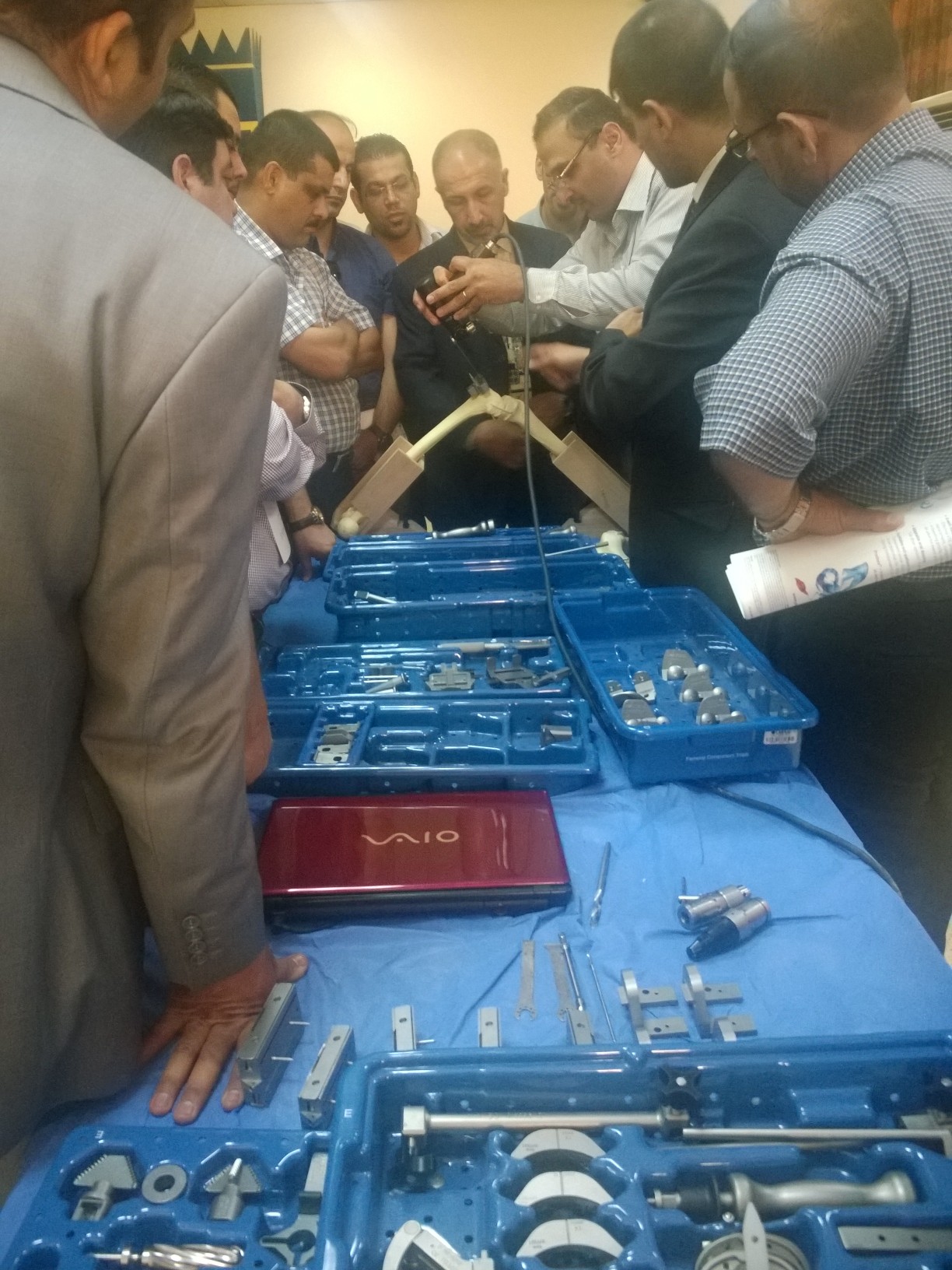 department of surgery/orthopaedic branch,held a symposium and work shop in knee and hip replacement 