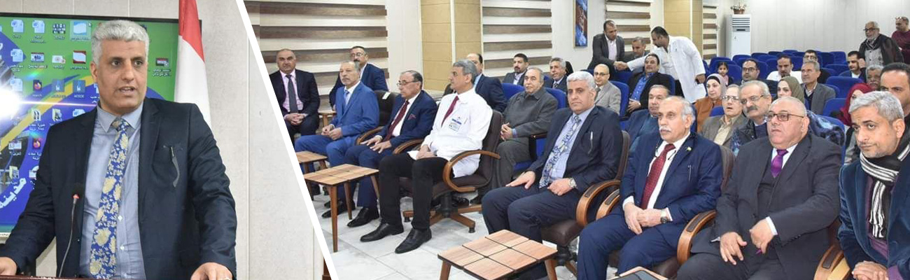 Mr. Dean participated in a ceremony honoring a number of retired doctors