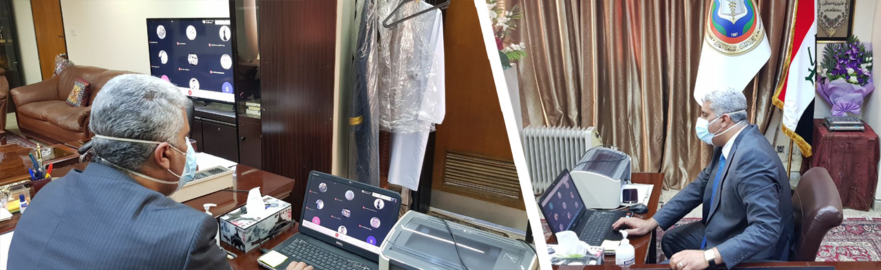 The College of Medicine Al-Nahrain University holds final exams