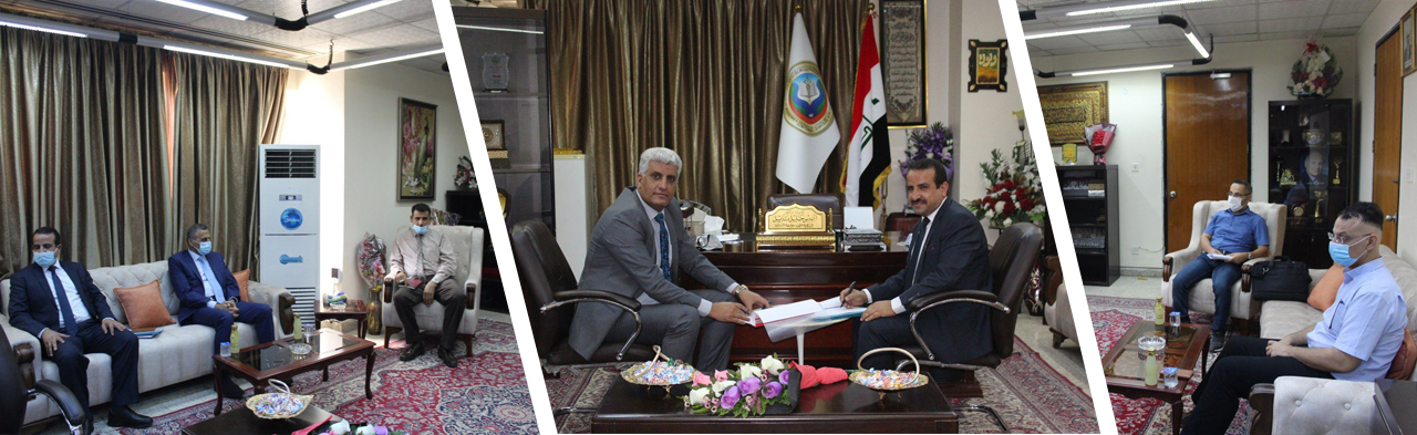 Signing a memorandum of cooperation