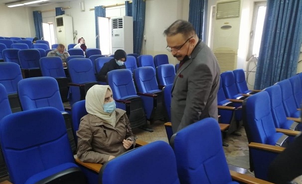 A visit to the Assistant President of the University for Scientific Affairs of the Faculty of Medicine of Al-Nahrain   