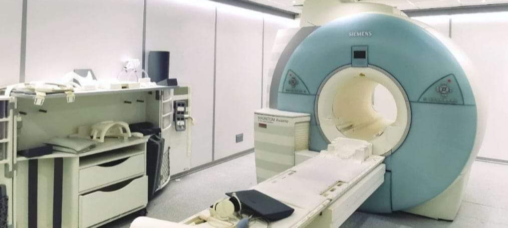 Conducting MRI scans at Al-Nahrain College of Medicine