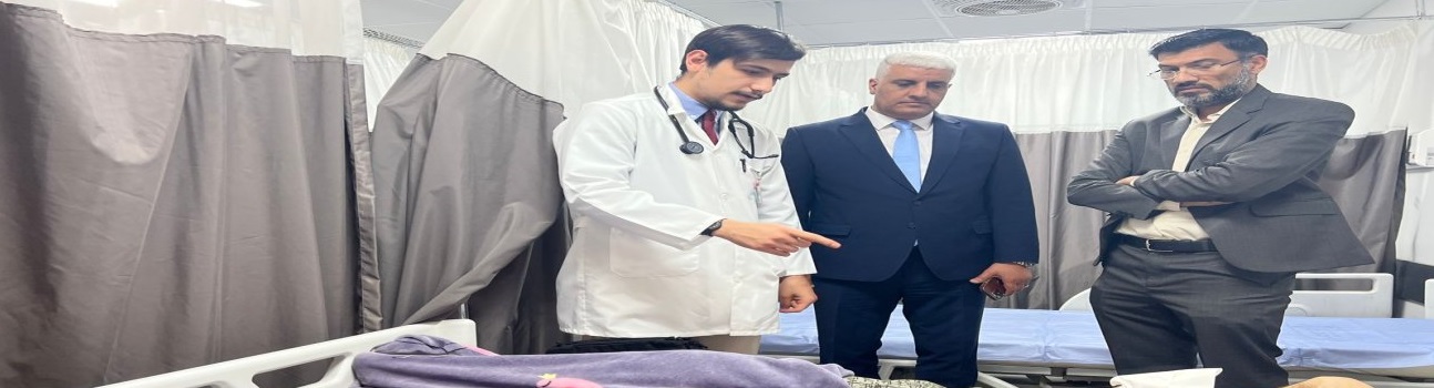 An Inspection Tour by the Dean for Final Clinical Exams