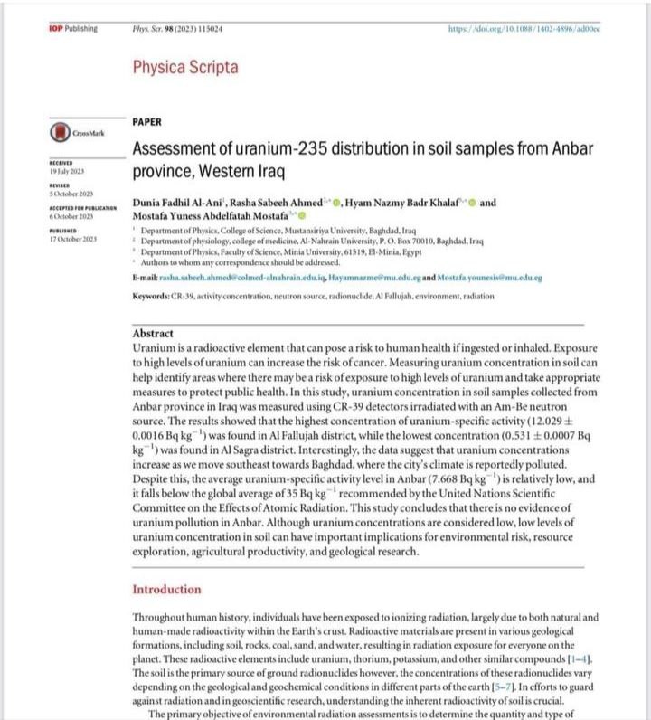 Scientific research published by Prof. Dr. Rasha Sabeih in scientific journals