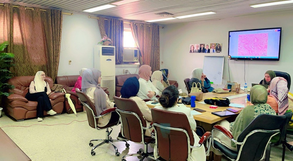 Continuation of training for Arab and Iraqi board students on Wednesday, May 22, 2024.