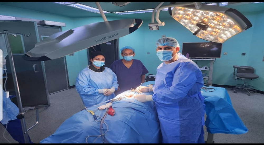 Cervical spinal canal stenosis.