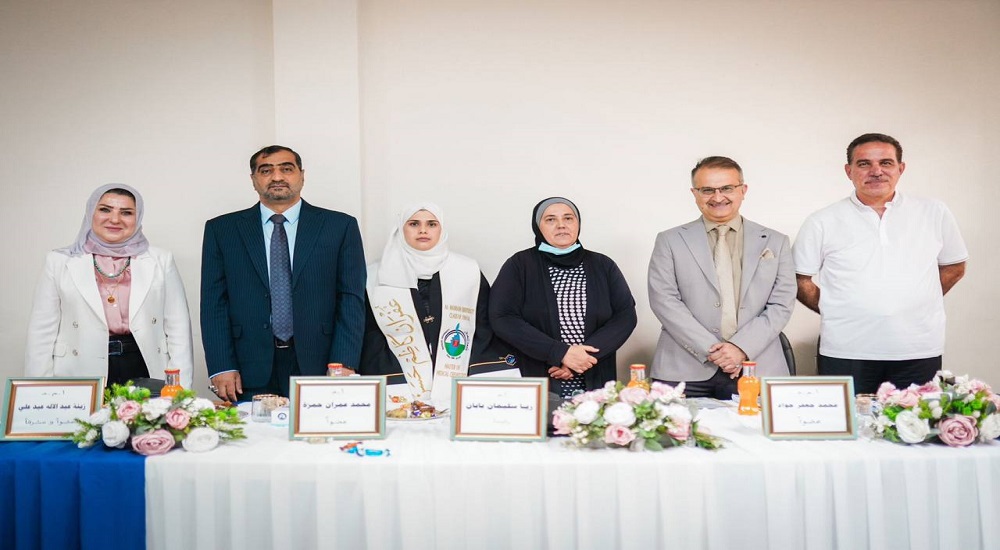 Master's thesis defense of Ghufran Kazem Hassan in the Department of Chemistry and Biochemistry/Medical Biochemistry.