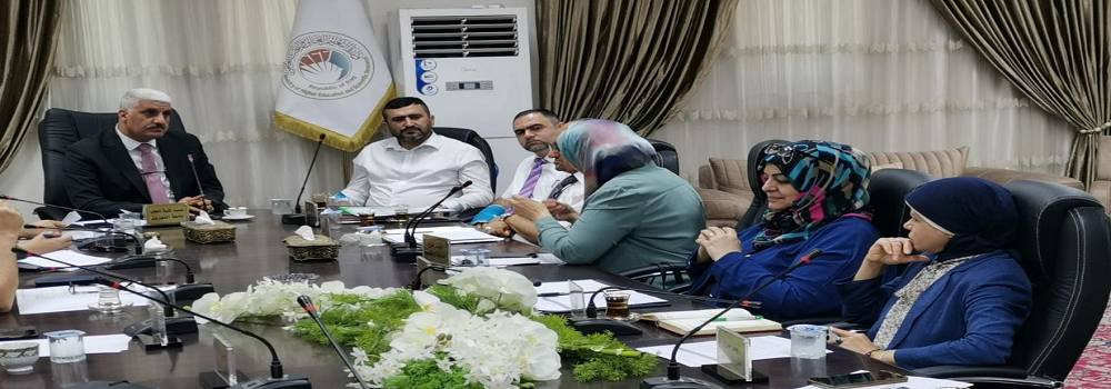The College of Medicine at Al-Nahrain University holds its first meeting at the start of the new academic year 2024-2025.