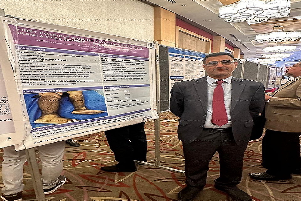 Professor Mahmoud Shaker Khudair participated in the International Endocrinology Conference 