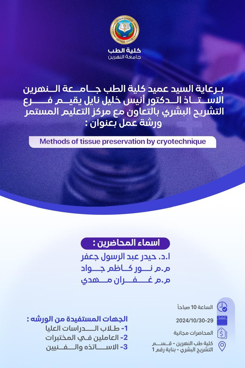 Methods of tissue Preservation by cryotechnique