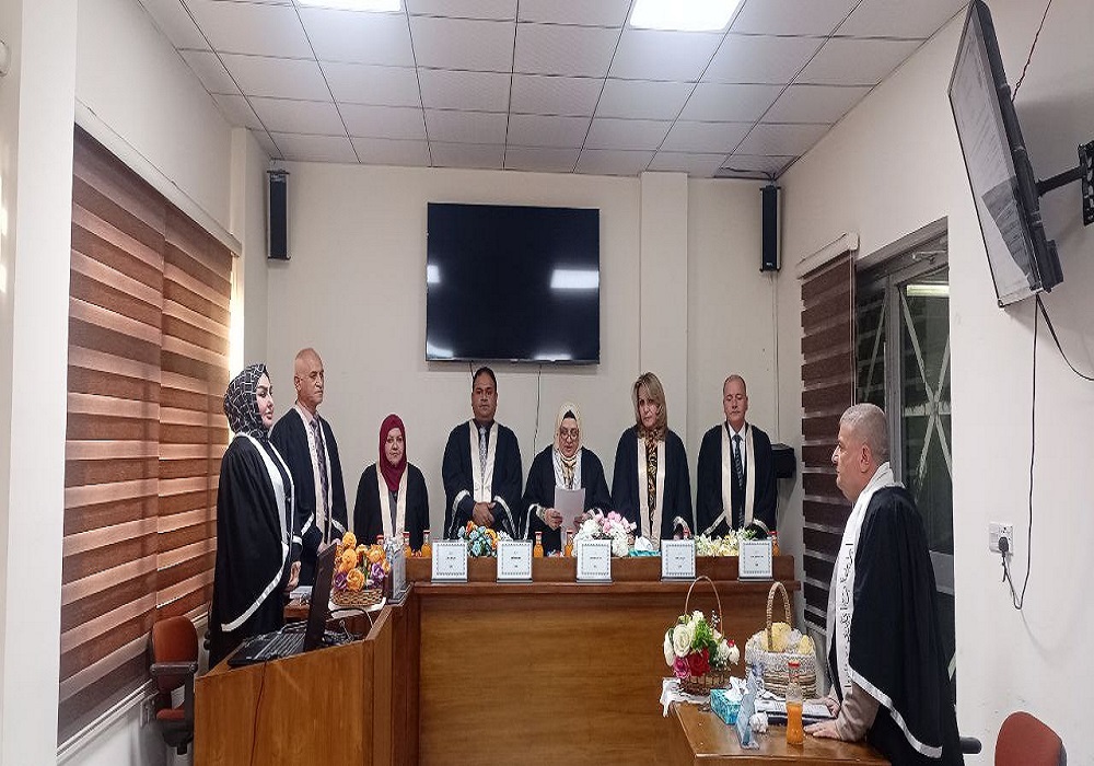 The PhD candidate (Arjan Aydin Zainal) discussion in the Department of Microbiology.