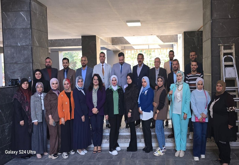 The participation of several faculty members from the College of Medicine, Al-Nahrain University, in the training course for newly appointed employees organized by the university's administration.