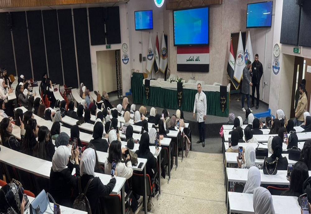 Al-Nahrain College of Medicine hosted the scientific trip of Al-Wataniya School for Girls (Al-Ghazaliya).