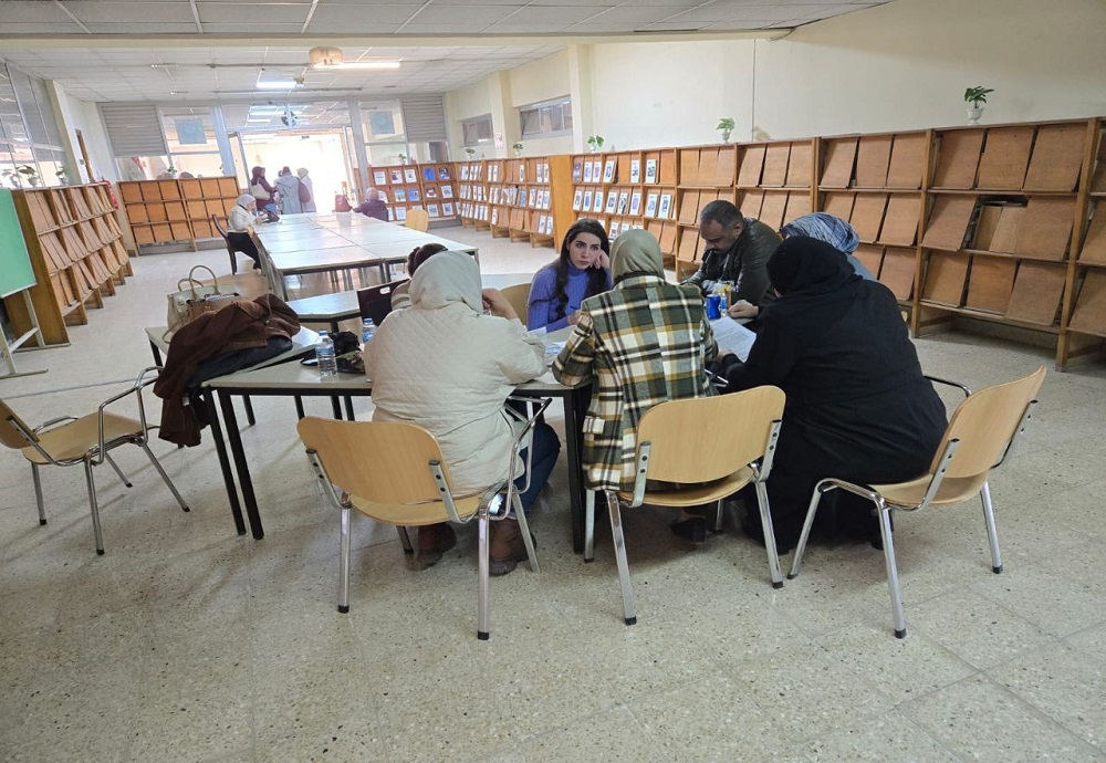 The library of Al-Nahrain College of Medicine welcomed postgraduate students from the Institute of Infertility and Assisted Reproductive Technologies from various specializations.