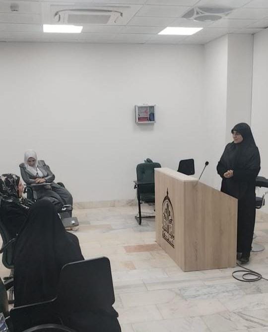 Assistant Lecturer Noor Kazem Jawad, a faculty member in the Department of Human Anatomy, participated in the First International Conference on Medical and Nursing Sciences.