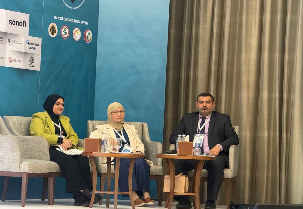 Prof. Dr. Shatha Hussein Ali participated in the Third International Conference of the Iraqi Society of Nephrology and Renal Transplantation.