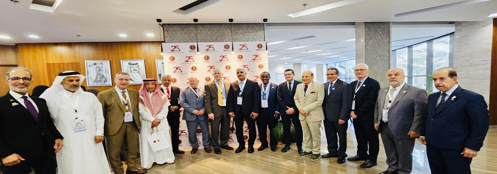 The participation of the Dean of the College of Medicine, Prof. Dr. Anis Khalil Nail, in the International Advanced Trauma Life Support (ATLS) Conference.