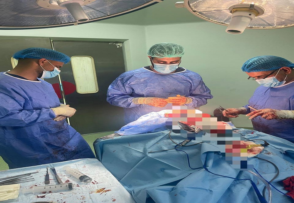 Al-Imamain Al-Kadhimain Medical City performs a meningioma tumor removal surgery on a 40-year-old patient.