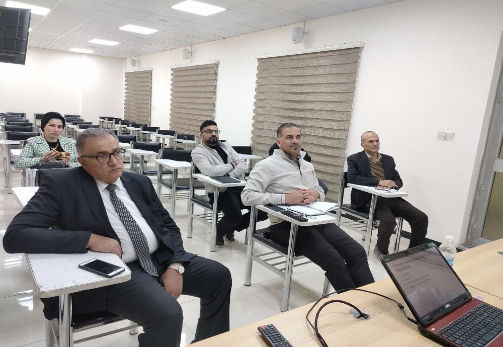 The Department of Human Anatomy held a seminar on the Blood-Testis Barrier, presented by Dr. Ali Y. Al-Kadhim.