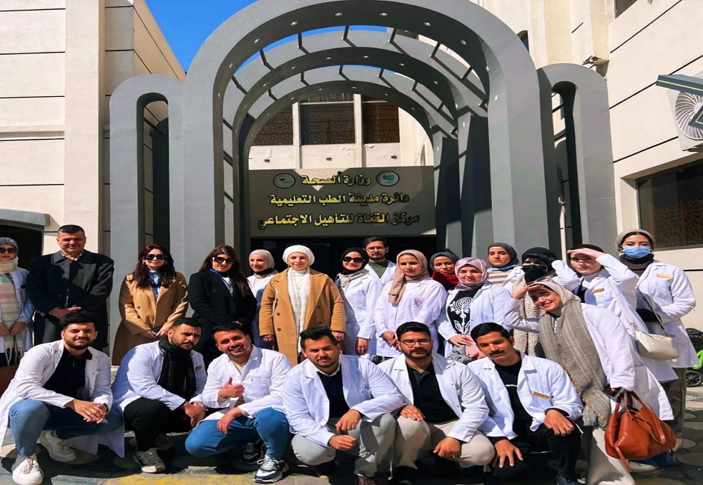 **"Field visit to Al-Qanah Social Rehabilitation Center"**