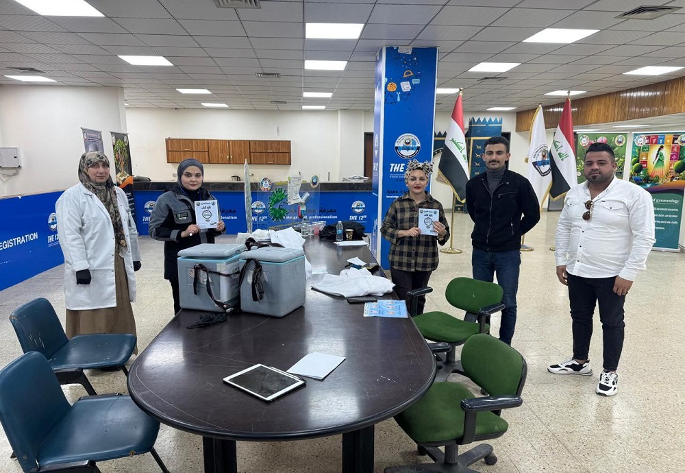 In collaboration with the Baghdad-Karkh Health Directorate / Al-Kadhimiya Primary Health Care Sector, Al-Nahrain College of Medicine organizes a seasonal influenza vaccination campaign.