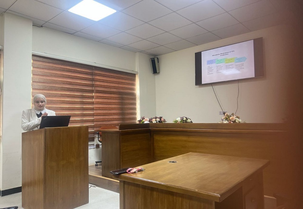 Graduate Student Seminars at Al-Nahrain College of Medicine Discuss the Latest Medical Research.