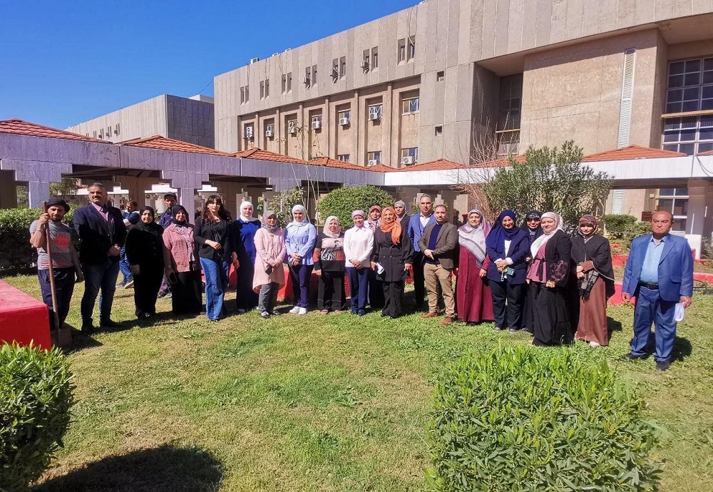 The College of Medicine at Al-Nahrain University organizes a tree planting campaign on the occasion of National Tree Planting Day.