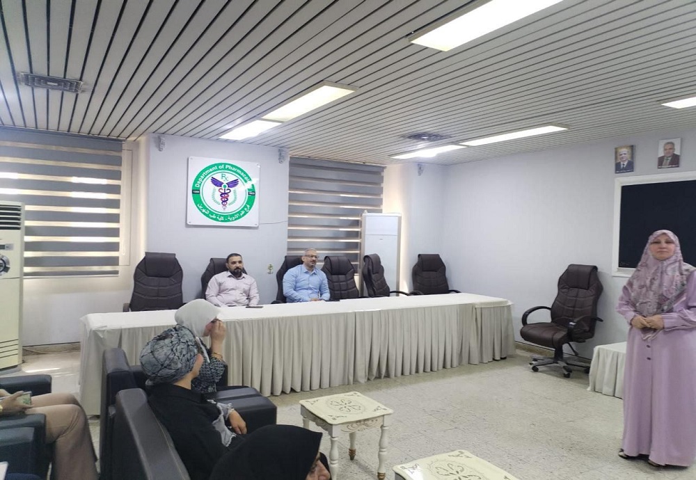 The Women’s Affairs Unit at Al-Nahrain College of Medicine, in collaboration with the Department of Pharmacology, organizes a workshop entitled **