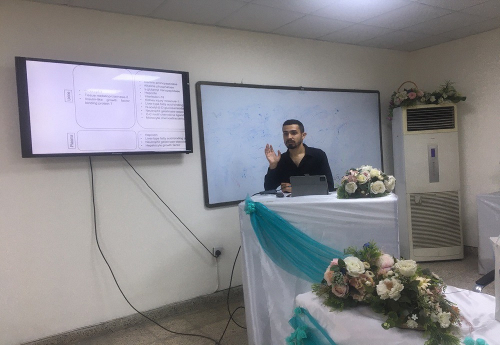 Scientific Lecture for Iraqi Board Students in the Department of Chemistry and Biochemistry Under the Supervision of Al-Nahrain College of Medicine Faculty Members