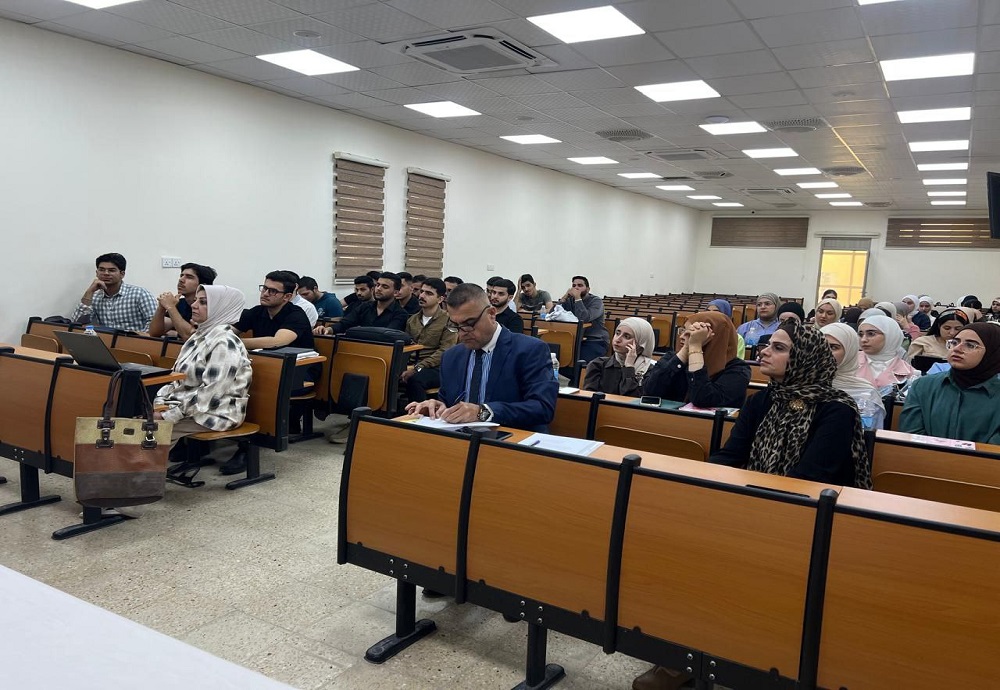 The Women’s Affairs Unit at the College of Medicine, Al-Nahrain University, organized a workshop on **the political participation of Iraqi women and their role in the 2025 elections.**