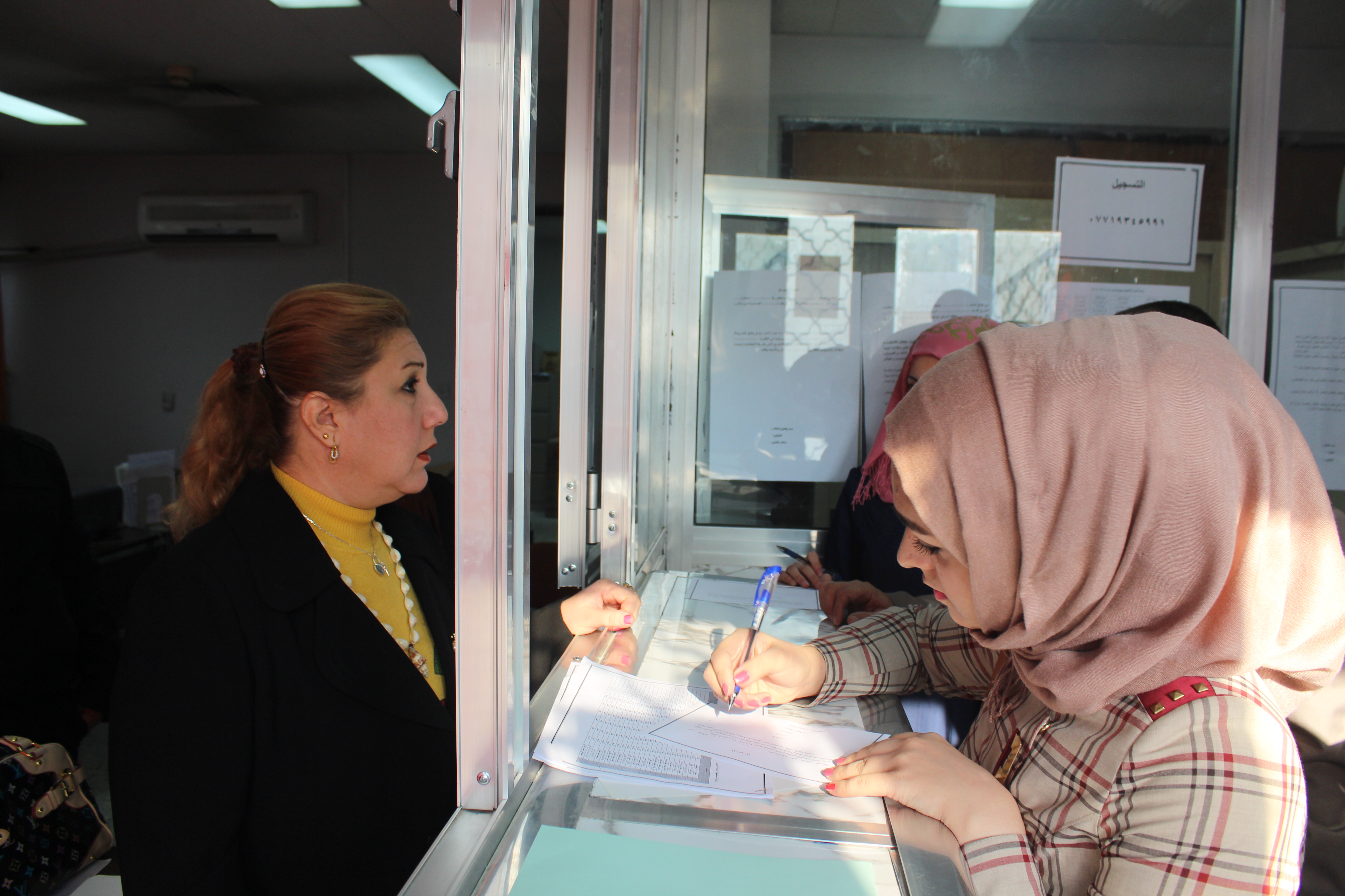 Collage of Medicine completed procedures of Receiving displaced students from the hot provinces  