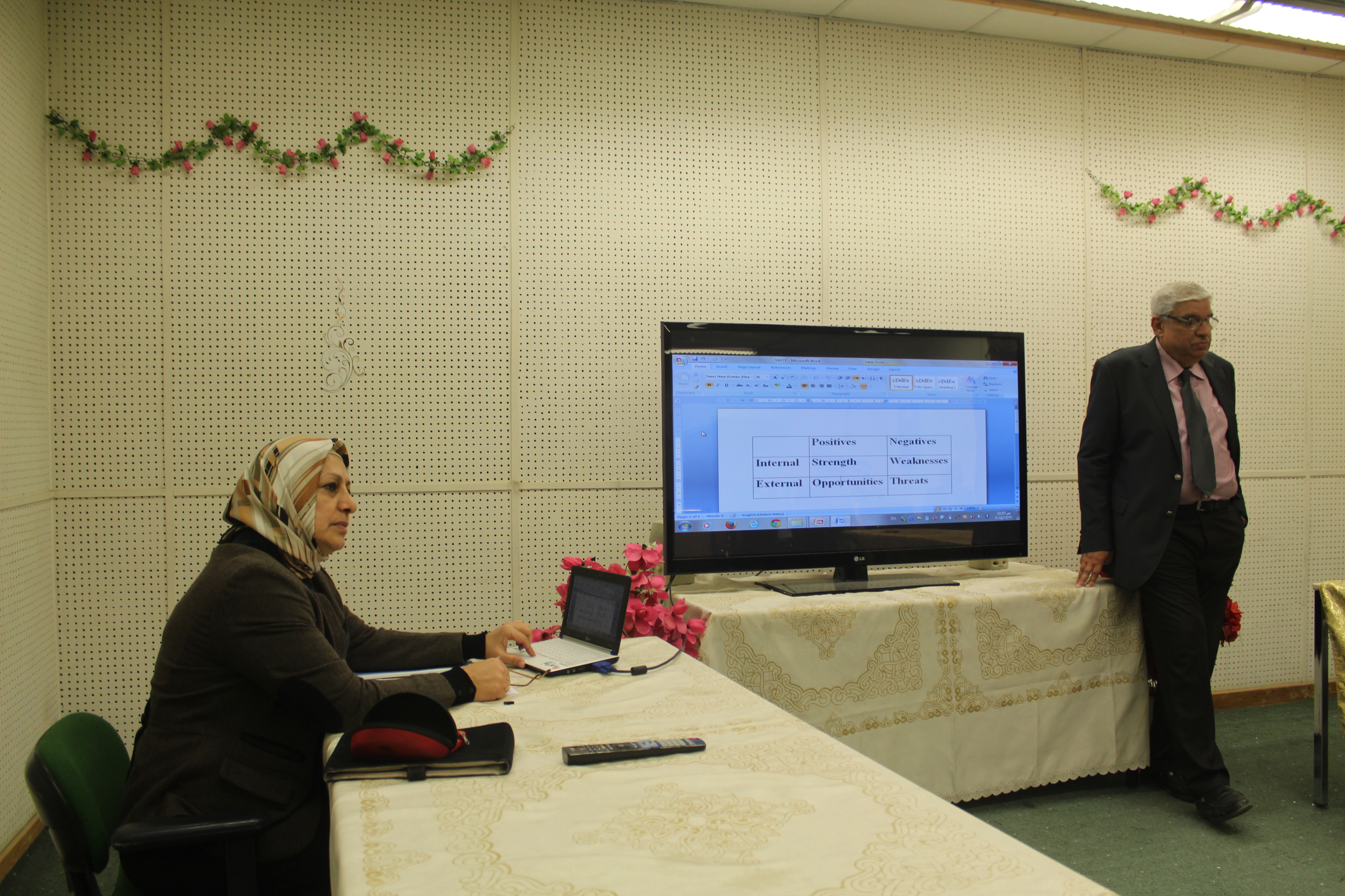 Lecture about self-assessment of Al-Nahrain College of Medicine to improve the quality and performance        .............. Media Unit