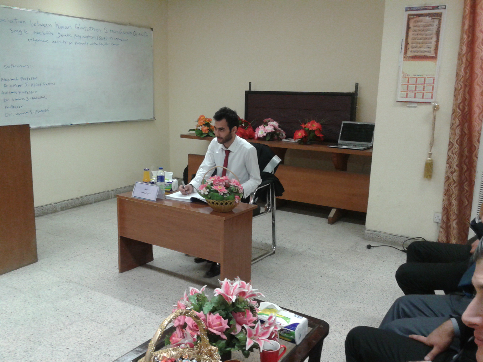 MSc. study debate in Chemistry & Biochemistry Department