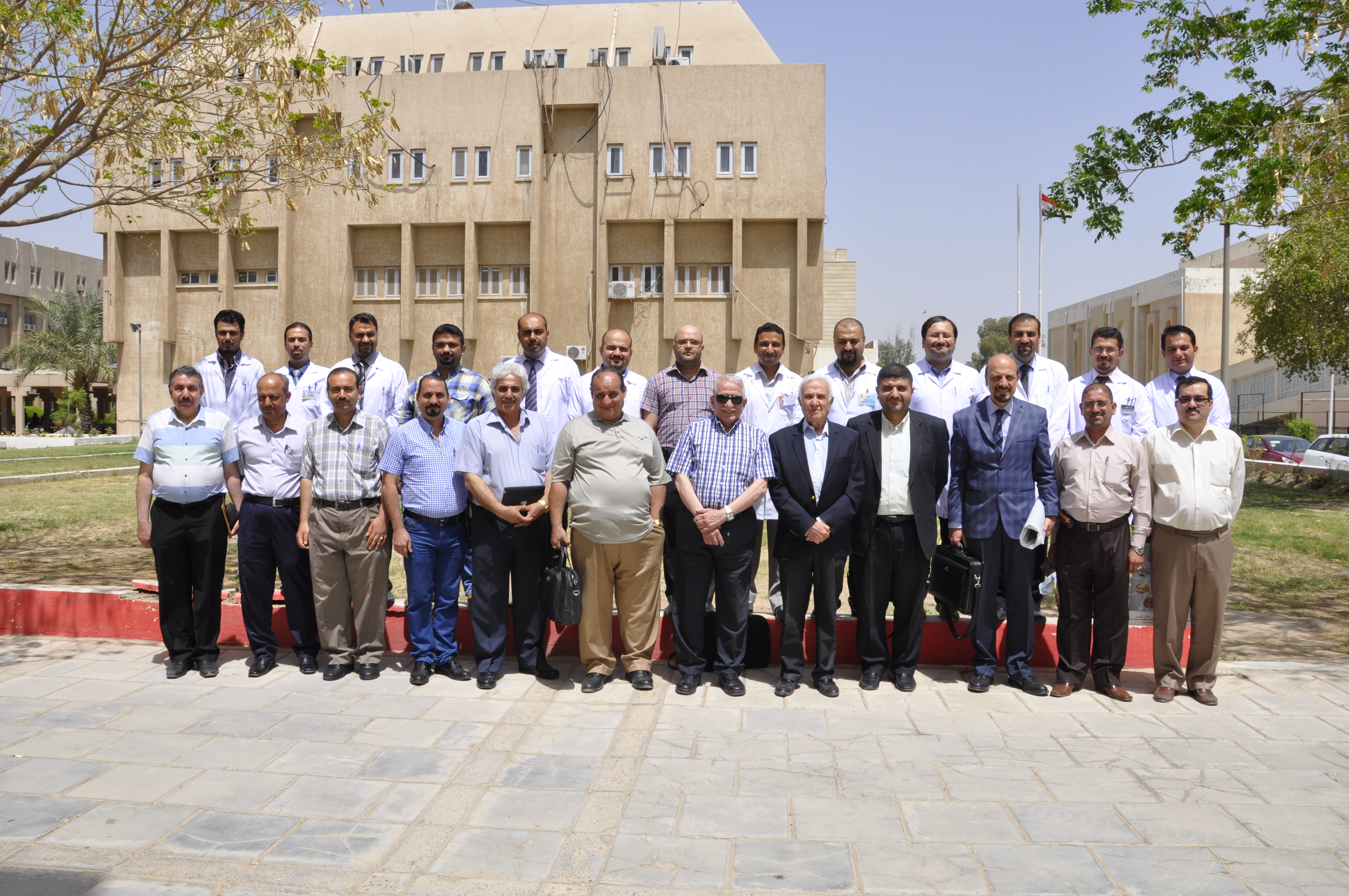 department of surgery/the final clinical exam.of Iraqi board of neurosurgery held in Al-Nahrain college of medicine