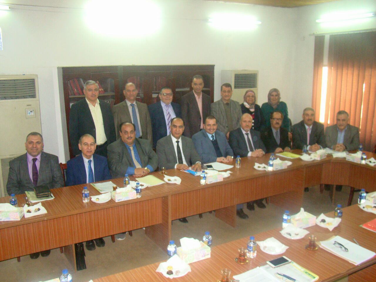 Attendance of the Dean of the meeting of the Iraqi Council of Medical Specializations