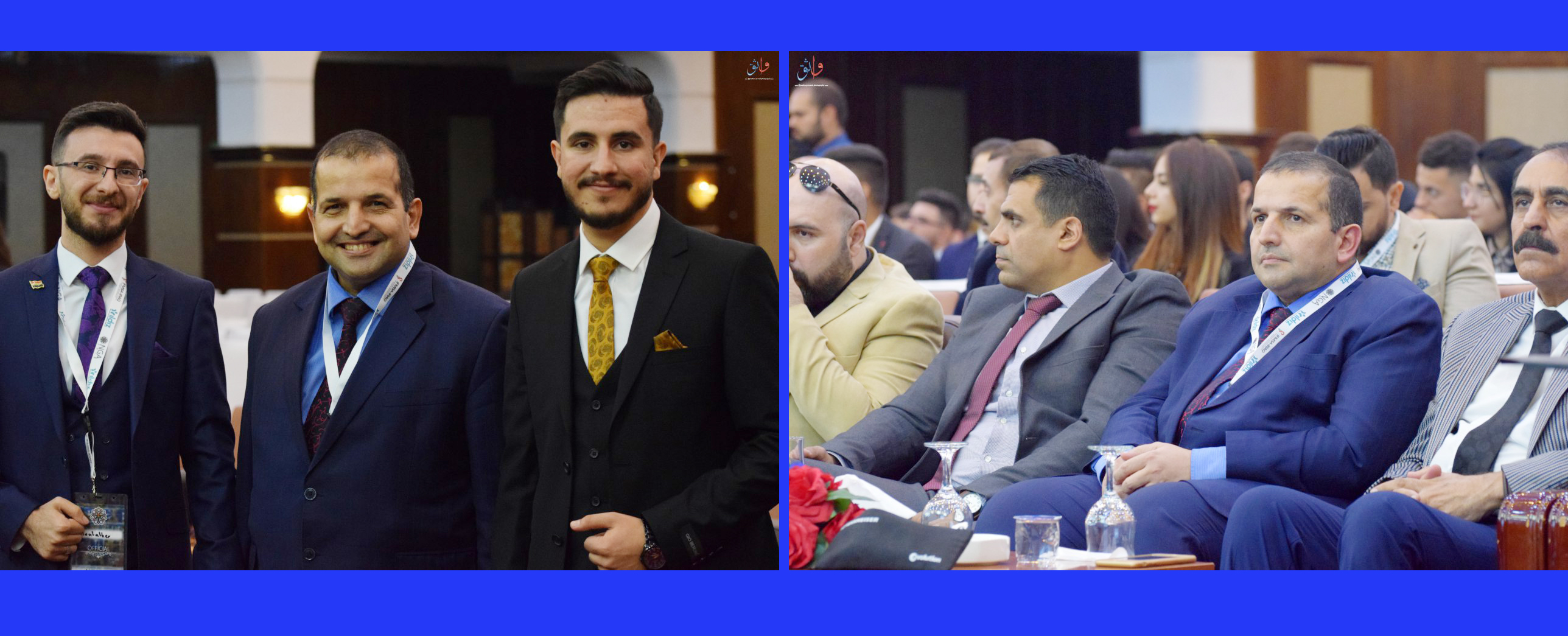 The participation of the Dean of the Faculty of Medicine of Al-Nahrain with a number of students at Conference of Students of the Colleges of Medicine in Iraq