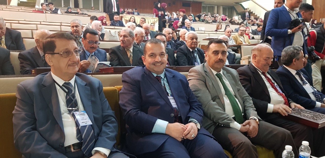 The presence of the Dean of the Faculty of Medicine - University of Al-Nahrain Prof Dr. (Alaa Ghani Hussein) the 17th International Conference of the Faculty of Medicine University of Baghdad