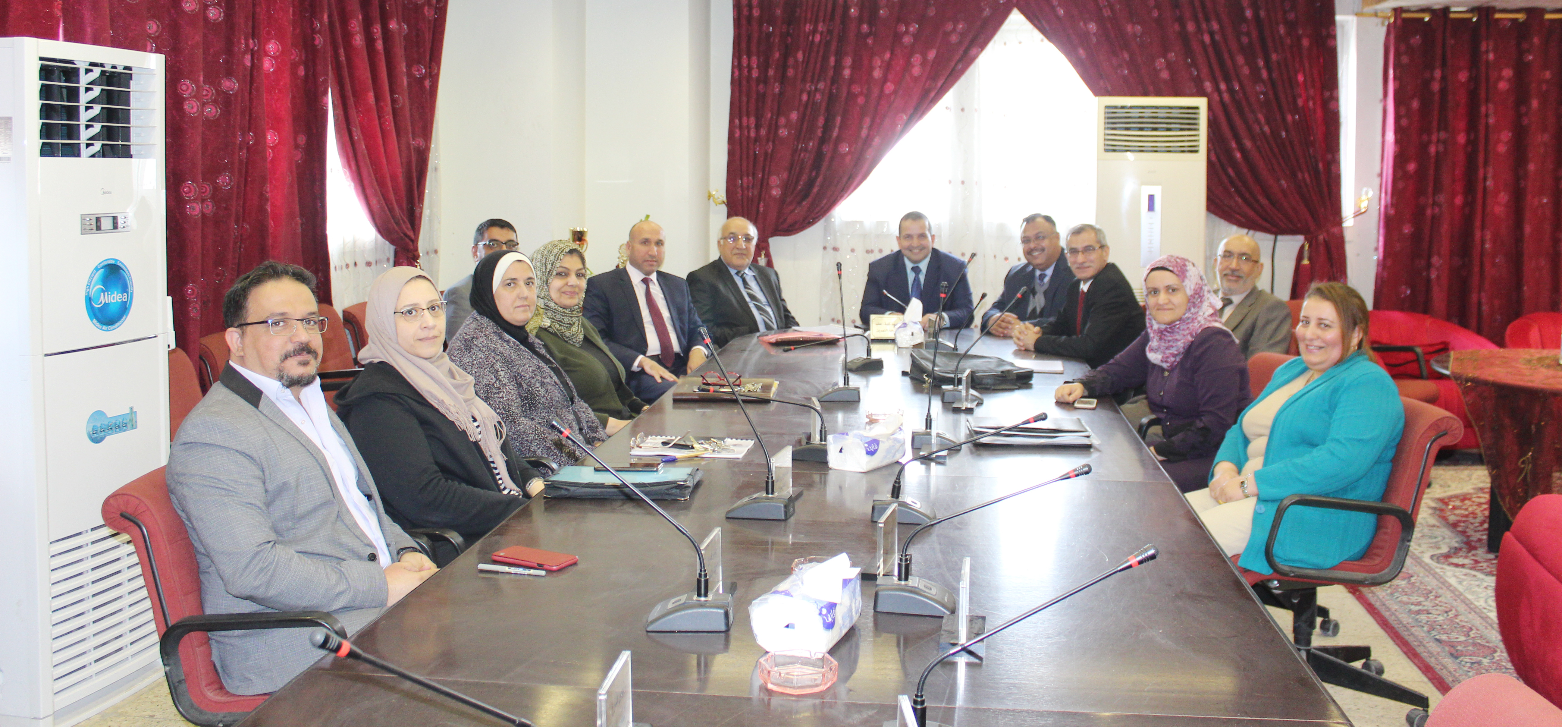The Faculty of Medicine of Al-Nahrain received the National Residents Team