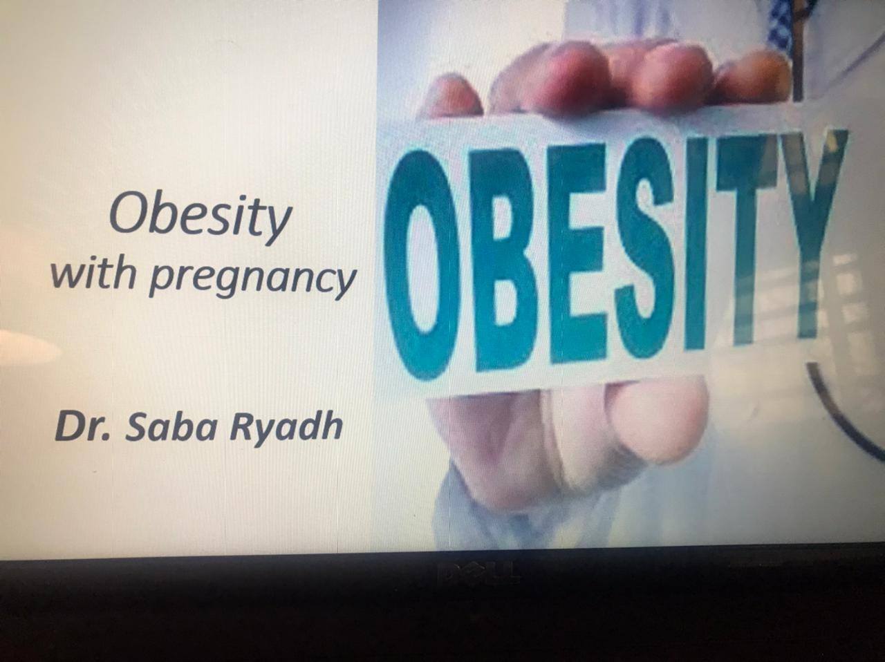 Electronic workshop entitled (Obesity in Pregnancy)